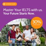 English online classes IELTS - Made with PosterMyWall